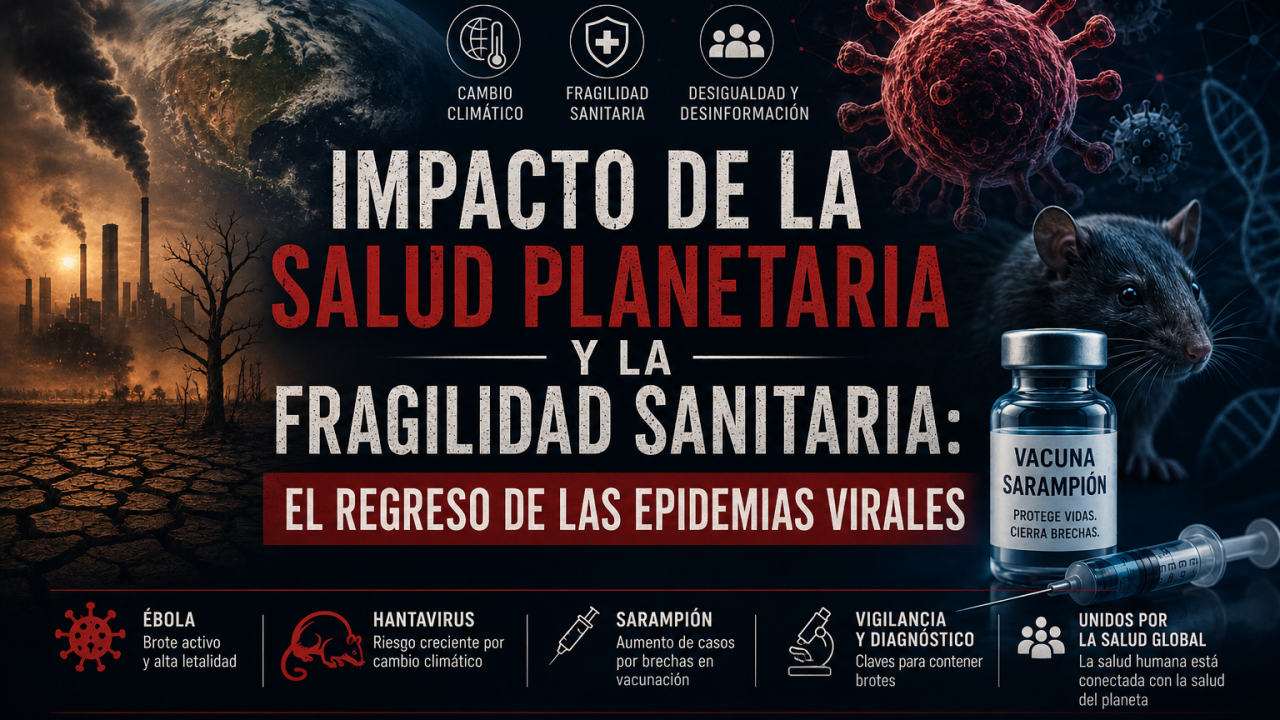 Impacto de la salud planetaria y la fragilidad sanitaria: el regreso de las epidemias virales